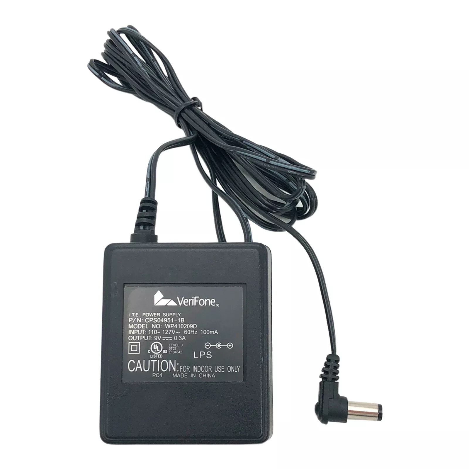 *Brand NEW*Genuine VeriFone WP410209D 9V 0.3A AC Adapter CPS04951-1B Power Supply - Click Image to Close